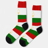 Flagge Tadschikistans Socken (Linkes Detail)