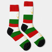 Flagge Tadschikistans Socken (Rechts)