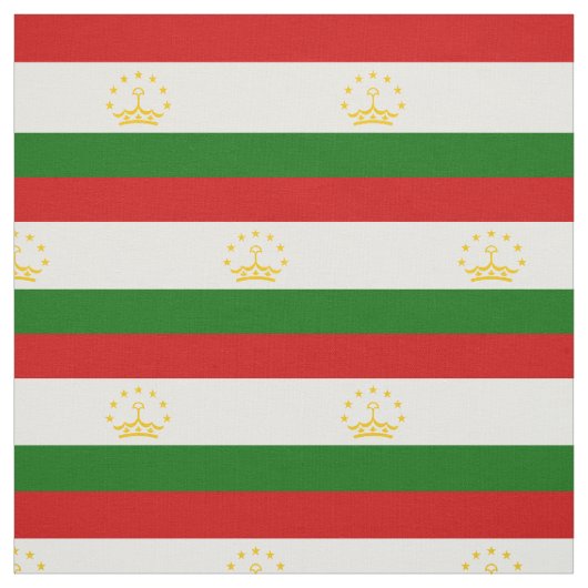 Flagge Tadschikistans Stoff (Muster)