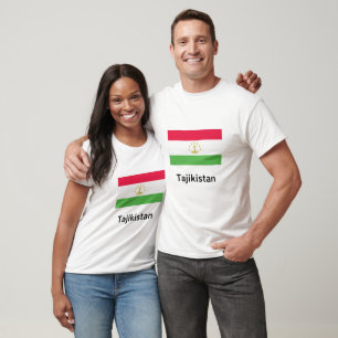 Flagge Tadschikistans T-Shirt