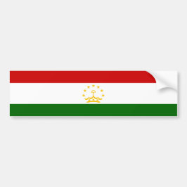 Flagge Tadschikistans (Tadschikistan) (Republik Ta Autoaufkleber