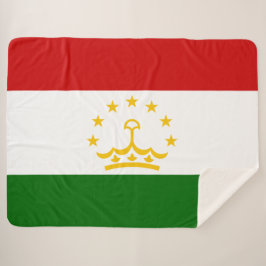 Flagge Tadschikistans (Tadschikistan) (Republik Ta Sherpadecke