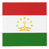 Flagge Tadschikistans Würfel (Vorderseite)