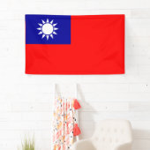 Flagge Taiwans Banner (Insitu)