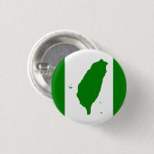 Flagge Taiwans Button (Vorne & Hinten)