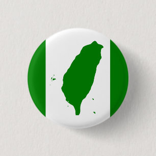 Flagge Taiwans Button
