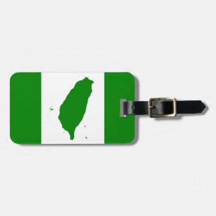 Flagge Taiwans Gepäckanhänger