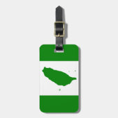 Flagge Taiwans Gepäckanhänger (Vorderseite vertikal)