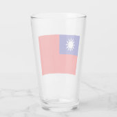Flagge Taiwans Glas (Rückseite)