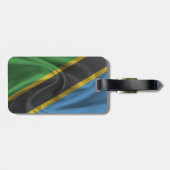 Flagge Tansanias Gepäckanhänger (Rückseite horizontal)