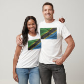 Flagge Tansanias T-Shirt (Unisex)