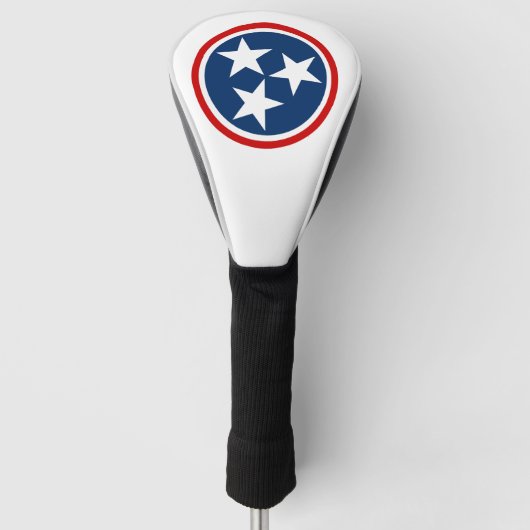 Flagge Tennessees Golf Headcover (Vorderseite)