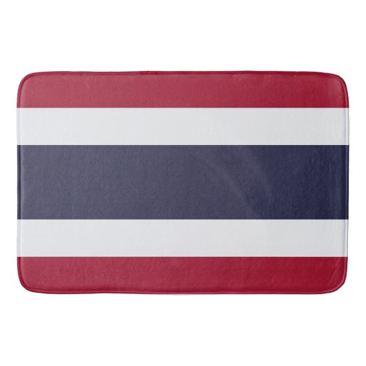 Flagge Thailand Badematte (Vorderseite)