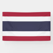 Flagge Thailand Banner (Horizontal)