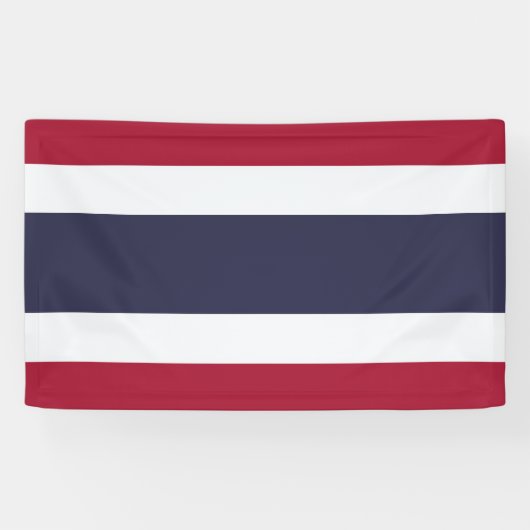 Flagge Thailand Banner (Horizontal)