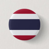 Flagge Thailand Button (Vorderseite)