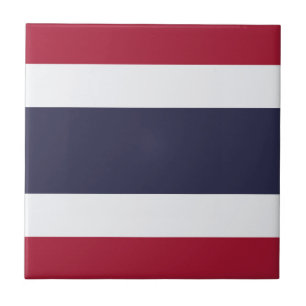 Flagge Thailand Fliese