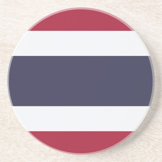Flagge Thailand Getränkeuntersetzer (Vorne)