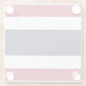 Flagge Thailand Glasuntersetzer (Rückseite)