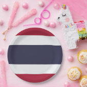 Flagge Thailand Pappteller (Party)