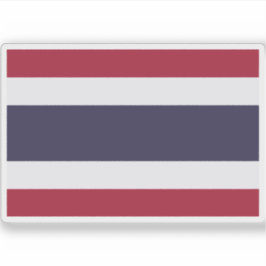 Flagge Thailands Aufkleber