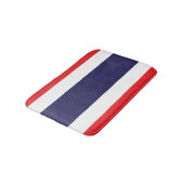 Flagge Thailands Badematte (Schrägansicht)