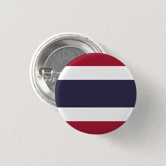 Flagge Thailands Button (Vorne & Hinten)