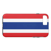 Flagge Thailands Case-Mate iPhone Hülle (Rückseite (Horizontal))