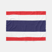 Flagge Thailands Fleecedecke (Vorderseite (Horizontal))
