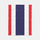 Flagge Thailands Fleecedecke (Vorderseite)