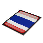 Flagge Thailands Fliese (Seite)