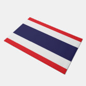 Flagge Thailands Fußmatte (Schrägansicht)