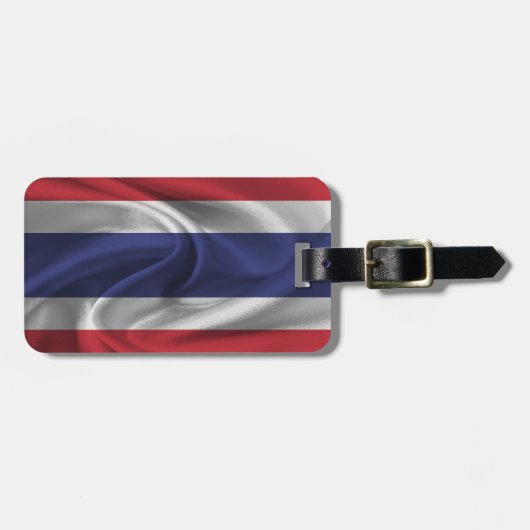 Flagge Thailands Gepäckanhänger (Vorderseite horizontal)