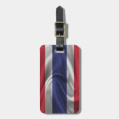 Flagge Thailands Gepäckanhänger (Vorderseite vertikal)