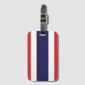 Flagge Thailands Gepäckanhänger (Vorderseite Vertikal)