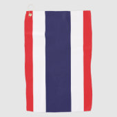 Flagge Thailands Golfhandtuch (Vorderseite)