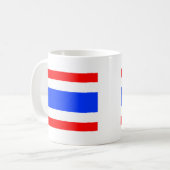 Flagge Thailands Kaffeetasse (Vorderseite Links)