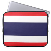 Flagge Thailands Laptopschutzhülle (Vorderseite)