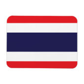 Flagge Thailands Magnet (Horizontal)