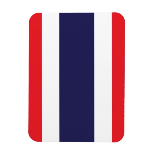 Flagge Thailands Magnet (Vertikal)