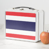 Flagge Thailands Metall Brotdose (Beispiel)