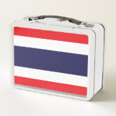 Flagge Thailands Metall Brotdose (Rückseite)