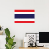 Flagge Thailands Poster (Heimbüro)
