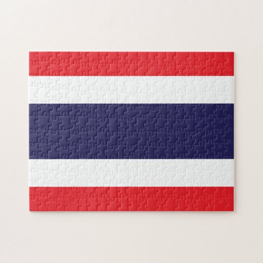 Flagge Thailands Puzzle (Horizontal)