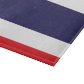 Flagge Thailands Schneidebrett (Ecke)