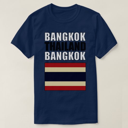 Flagge Thailands T-Shirt (Design vorne)
