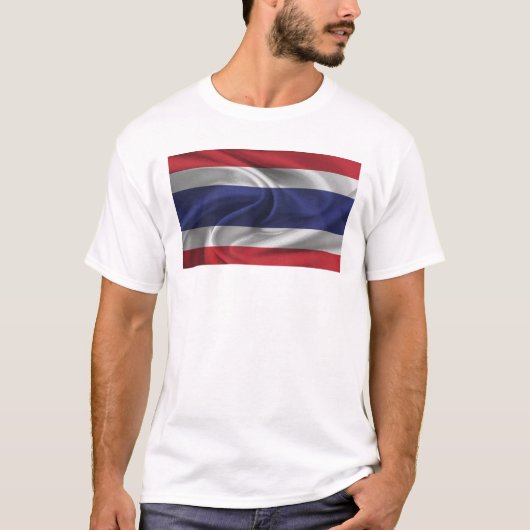 Flagge Thailands T-Shirt (Vorderseite)