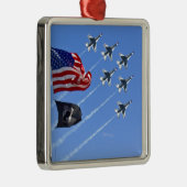 Flagge Thunderbird Jets USA MIA/POW Ornament Aus Metall (Rechts)
