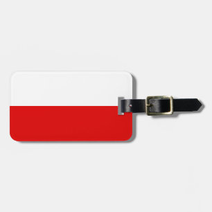 Flagge Thüringens Gepäckmarke Gepäckanhänger