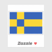 Flagge Tilburg, Niederlande Aufkleber (Blatt)